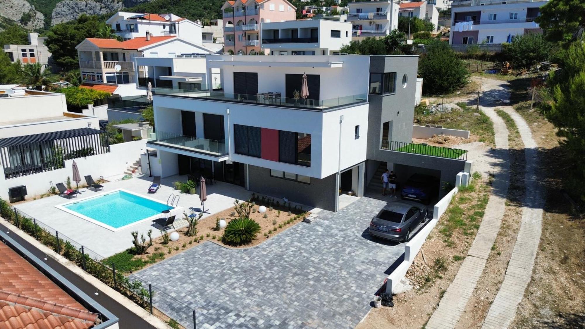 Silva Maris Apartments Макарска Экстерьер фото