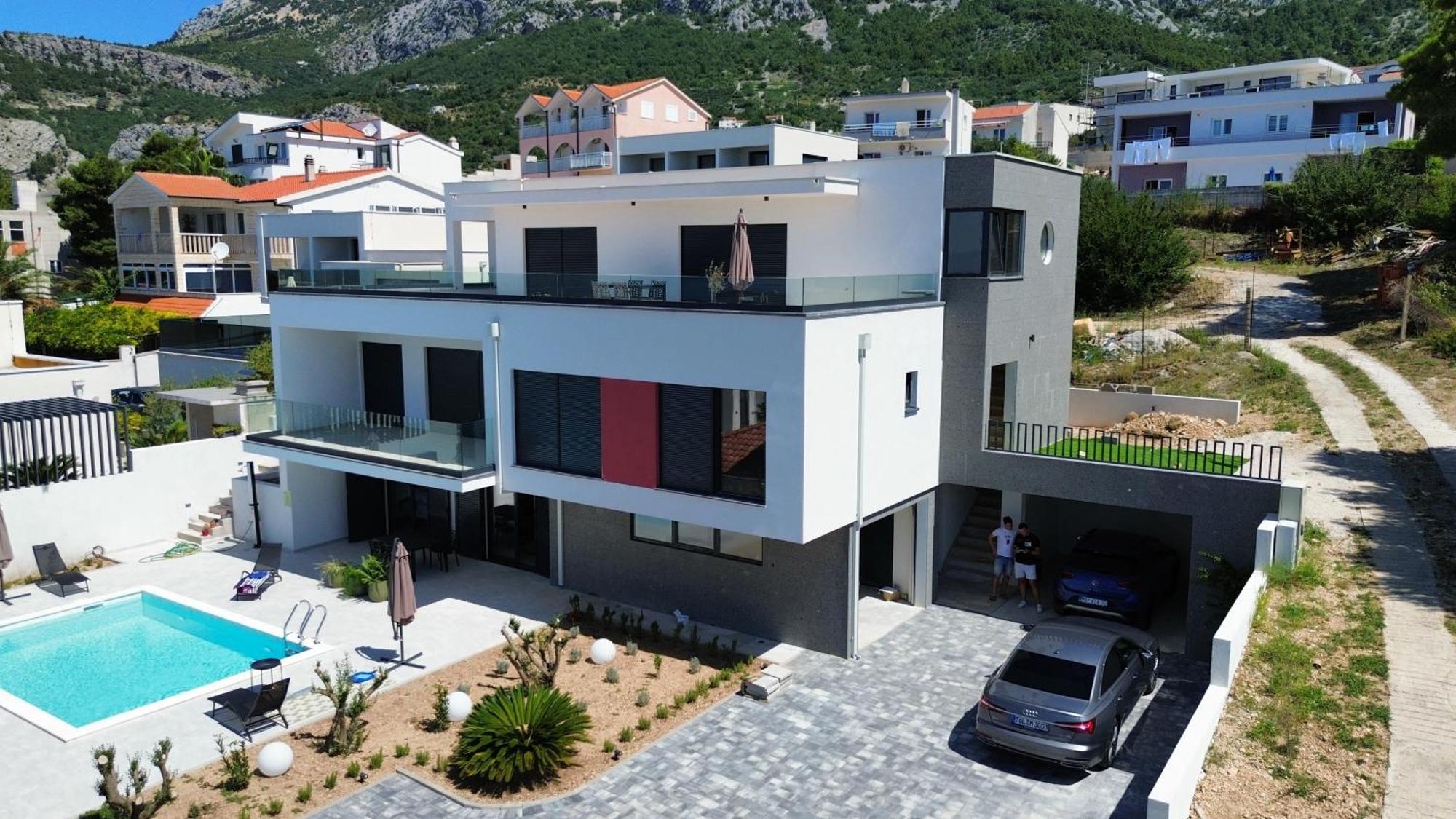 Silva Maris Apartments Макарска Экстерьер фото